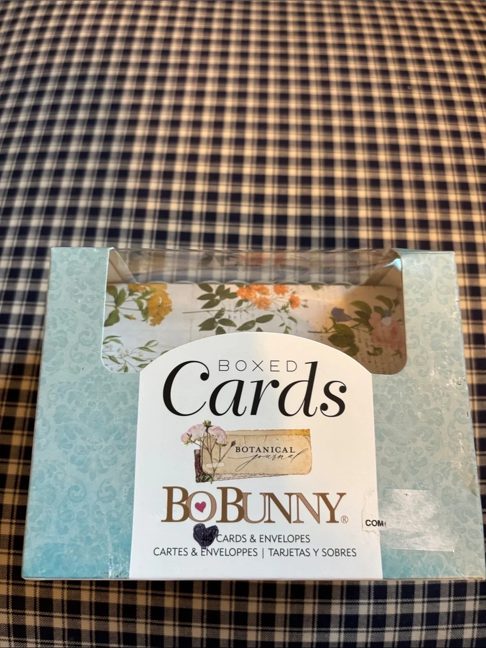 Hallmark Cream Picture Frame with Birdhouses and set of 30 botanical cards